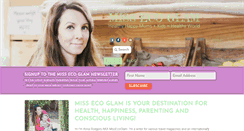 Desktop Screenshot of missecoglam.com