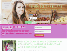 Tablet Screenshot of missecoglam.com